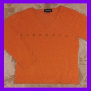 🌺FALL SWEATER PUMPKIN COLOR🎃